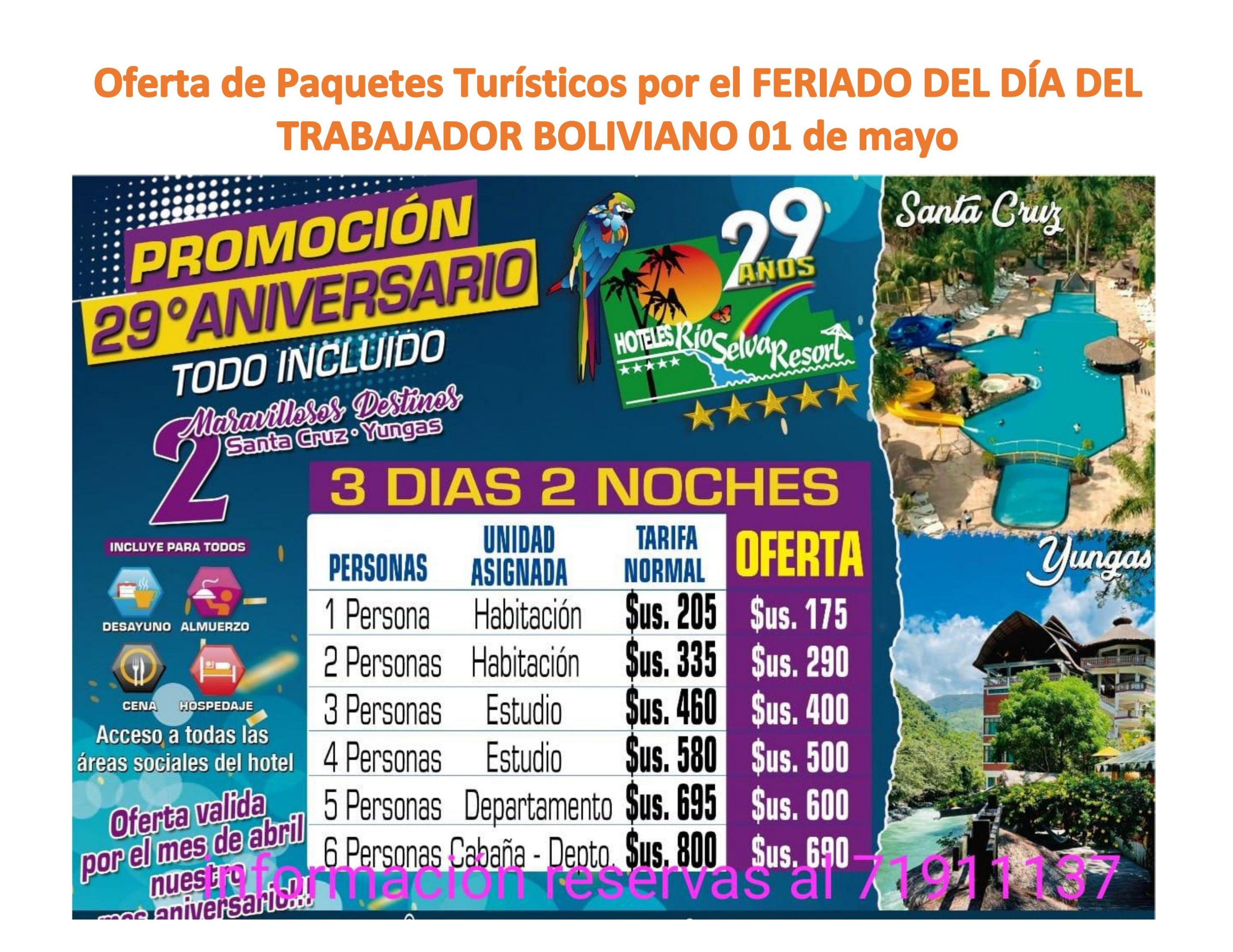 Ofertas de Turismo